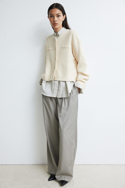 Short knit cardigan - 2