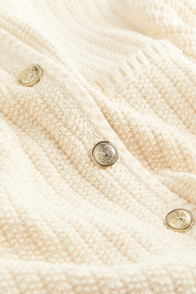 Short knit cardigan - 6