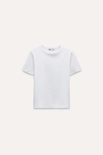 SHORT SLEEVE INTERLOCK T-SHIRT - White - 20