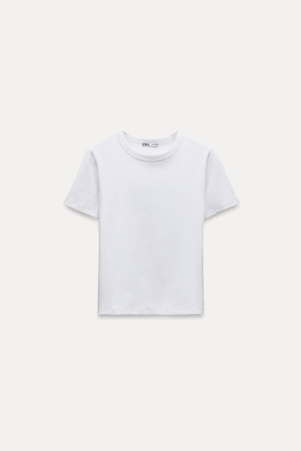 SHORT SLEEVE INTERLOCK T-SHIRT - White - 20