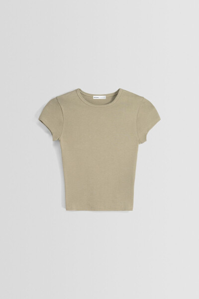 Short-sleeved crew neck t-shirt - 2