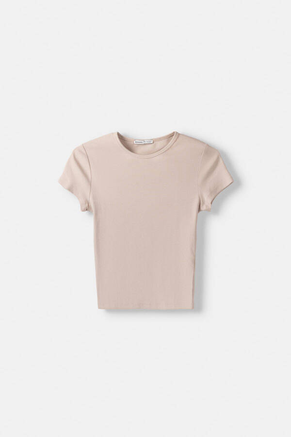 Short-sleeved crew neck t-shirt - 2