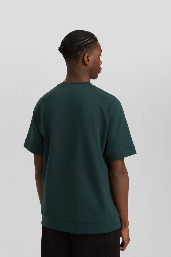 Short-sleeved interlock square cut t-shirt - 3