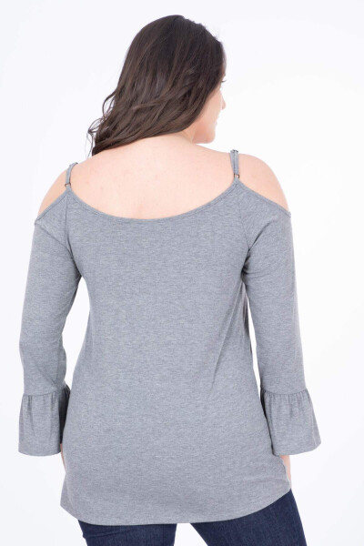 Shoulder Detail T-Shirt - 3