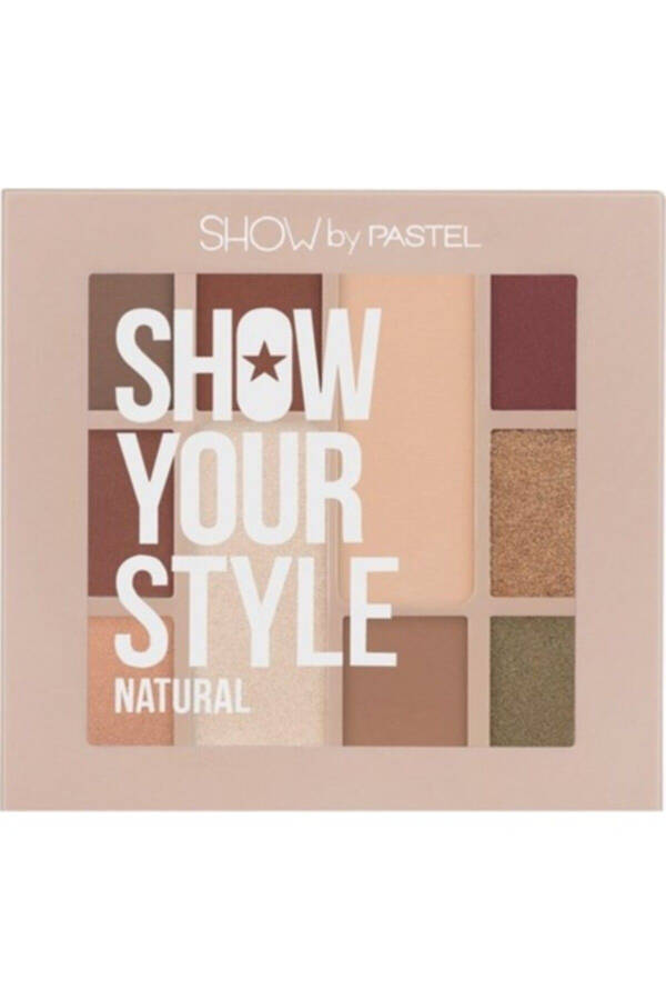 Show Your Style - Eyeshadow Palette 464 Natural - 1