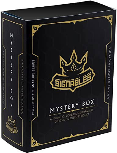 Signables Players Mystery Box - Signature Series Facsimile Signed Soccer with Player Info - Official Collectors - 2