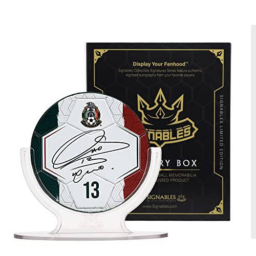 Signables Players Mystery Box - Signature Series Facsimile Signed Soccer with Player Info - Official Collectors - 1