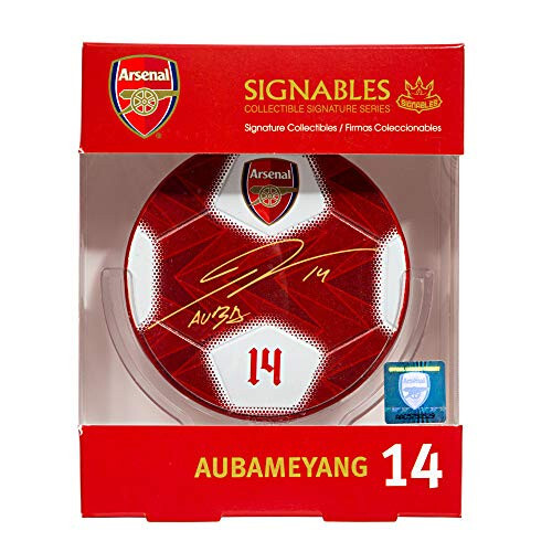 Signables Premium Collectible - Arsenal FC Pierre-Emerick Aubameyang Facsimile Signature - Memorabilia Soccer Official Collectors Item - 2