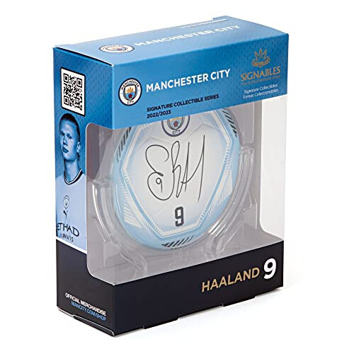 Signables Premium - Man City Collectible - Official Football Facsimile - Premium Soccer Memorabilia Collectible - 3