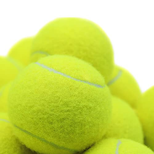 Sihirli Portakal Tenis Topları, 21'li Paket Gelişmiş Antrenman Tenis Topları Pratik Topları, Kolay Taşıma İçin Ağ Torbası ile Gelir, Başlangıç ​​Antrenman Topu İçin Uygun - 5