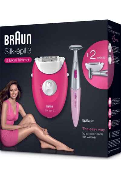 Silk-epil 3 3-420+ Bikini Trimmer Epilyatsiya Asbob - 1