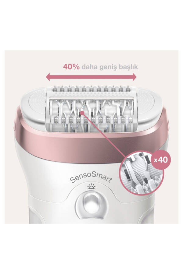 Silk-Epil 9 9720 Sensosmart Epilator Epilating Device SE9720 - 3