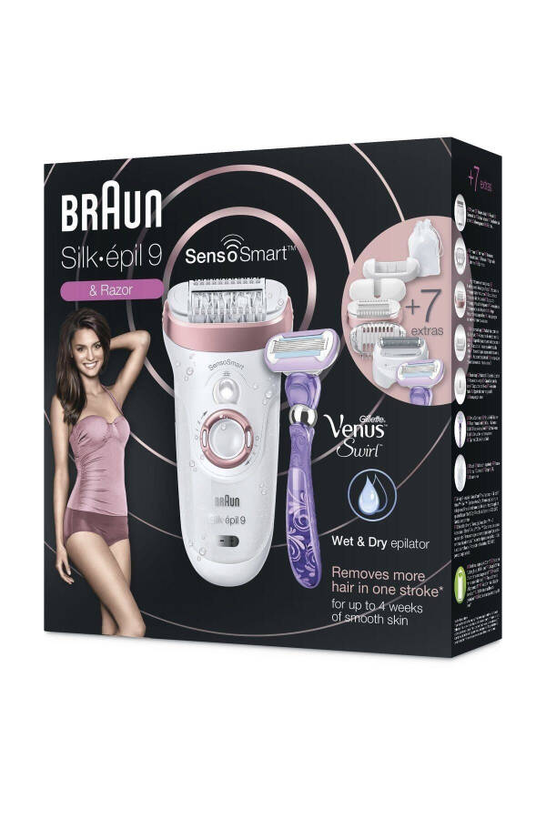 Silk-épil 9 9870 Sensosmart Epilator / Epilyatsiya - 5