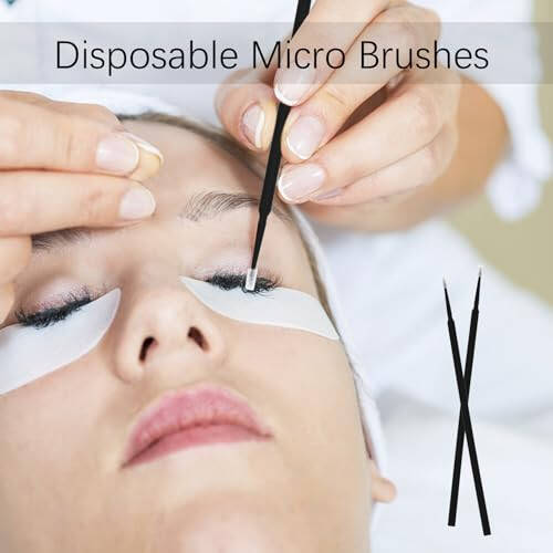 Simfree Disposable Makeup Applicators Kit - Artist Supplies Disposable Mascara Wands, Lip Brushes, Eyeshadow Applicators, Disposable Make Up Brush Applicator Tool Makeup Beauty Tool Kits (300PCS) - 6