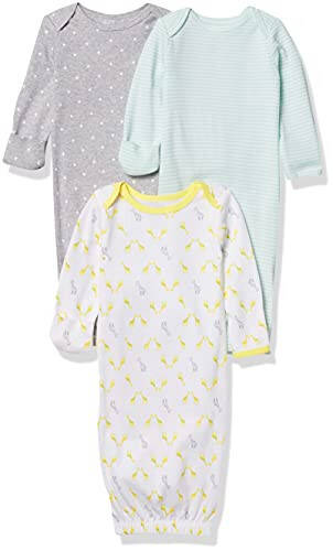 Simple Joys by Carter's Baby 3-Pack Neutral Cotton Sleeper Gown - 13