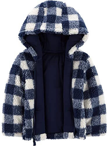 Simple Joys by Carter's Baby Hooded Sherpa Jacket - 2