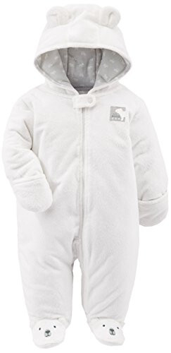 Simple Joys Kid's Pram Ivory Bear Outerwear - 1