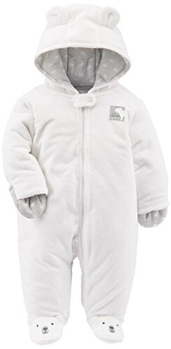 Simple Joys Kid's Pram Ivory Bear Outerwear - 2