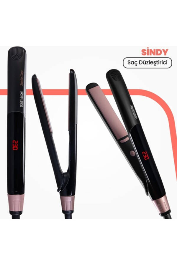 Sindy Digital Ceramic Keratin Slim Plate Hair Straightener and Styler In6144 - 24