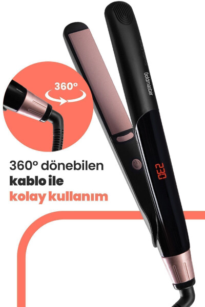 Sindy Dijital Seramik Keratin İnce Plakalı Saç Düzleştirici Ve Şekillendirici In6144 - 14