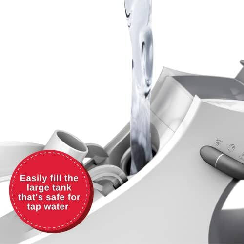 SINGER | White SteamCraft Iron with OnPoint Tip, 300ml Tank Capacity, & 1700 Watts - 3