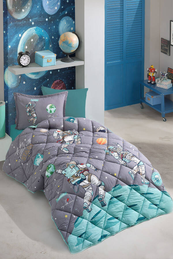 Single Size Ranforce Youth Pattern Sleep Set Space - 1