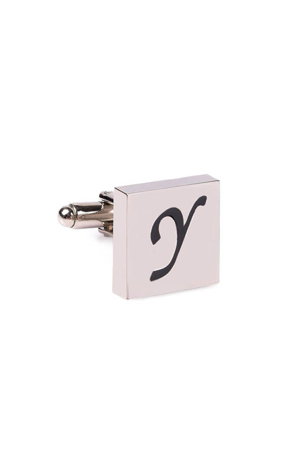 Single Y Letter Men's Cufflinks - 1