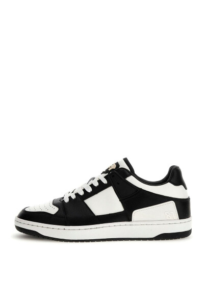 Siyah - Beyaz Erkek Sneaker SAVA LOW - 2