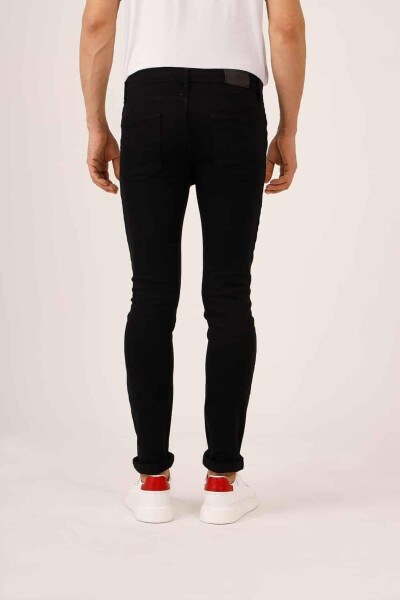 Siyah Erkek Regular Fit Düz Jean - 89919 - 2