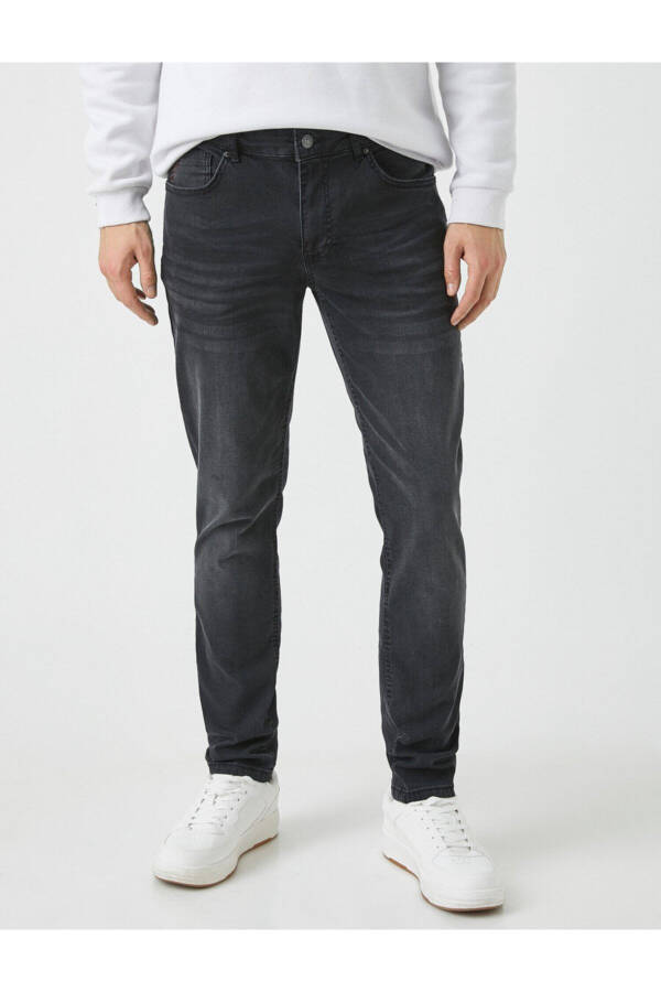 Skinny Fit Jeans - Michael Jean - 3