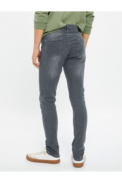 Skinny fit, pocket jeans. Michael Jean brand. - 4