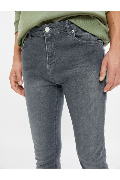 Skinny fit, pocket jeans. Michael Jean brand. - 5