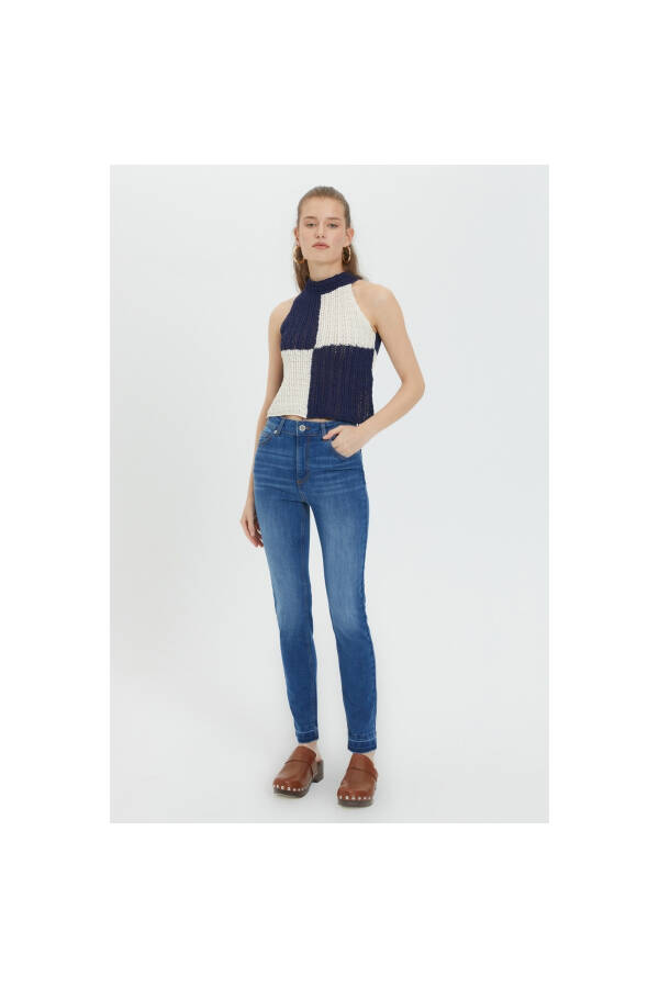 Skinny Jean Pantolon - 7