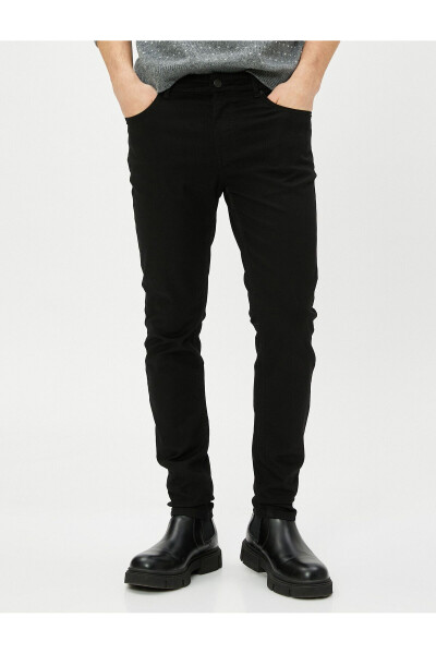 Skinny Michael Men's Black Jean Pants - 3