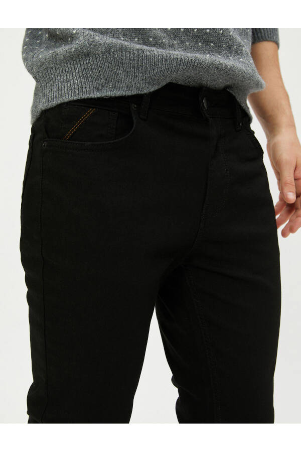 Skinny Michael Men's Black Jean Pants - 5