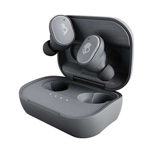 Skullcandy Grind In-Ear Wireless Earbuds, 40 Hr Battery, Skull-iQ, Alexa Enabled, Microphone, Works with iPhone Android and Bluetooth Devices - Chill Grey, S2GTW-P744 - 8