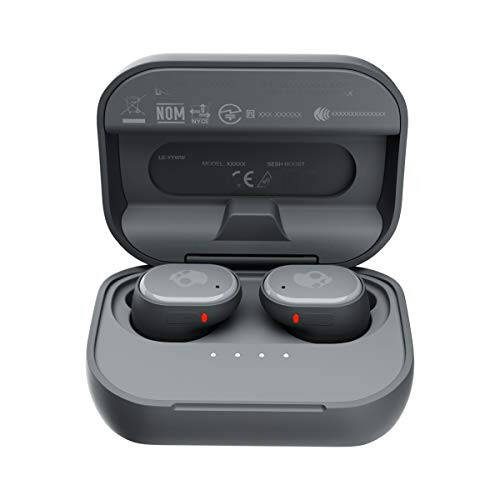 Skullcandy Grind Kulak İçi Kablosuz Kulaklıklar, 40 Saat Pil Ömrü, Skull-iQ, Alexa Destekli, Mikrofon, iPhone Android ve Bluetooth Cihazlarla Çalışır - Soğuk Gri, S2GTW-P744 - 11