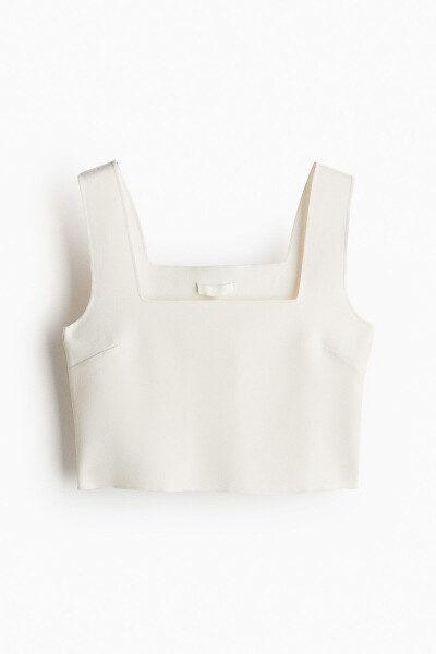 Sleeveless Crop Top - 3