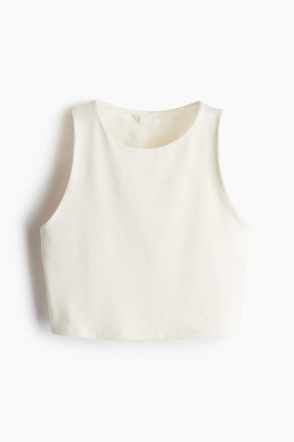 Sleeveless Short Microfiber Top - 3