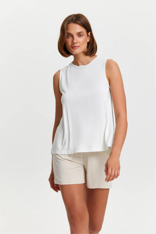 Sleeveless Tank Top - 1