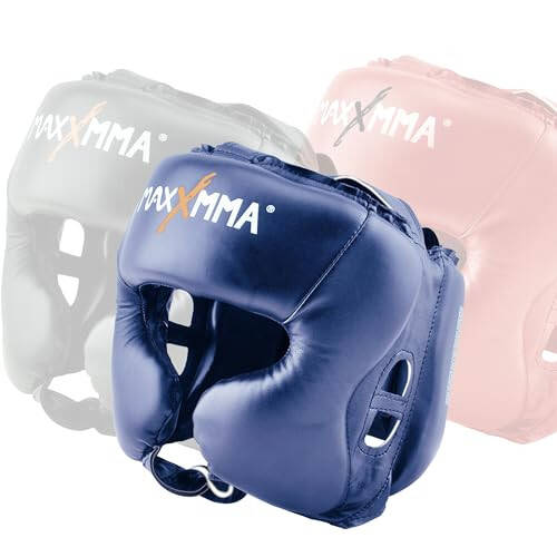 Шлем MaxxMMA L/XL Бокс MMA Тренировка Кикбоксинг Спарринг Карате Тхэквондо - 1