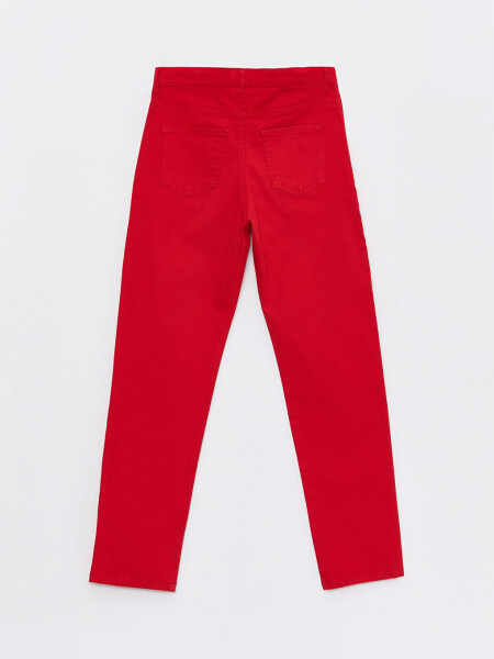 Slim Fit Basic Gabardine Boys Trousers - 2