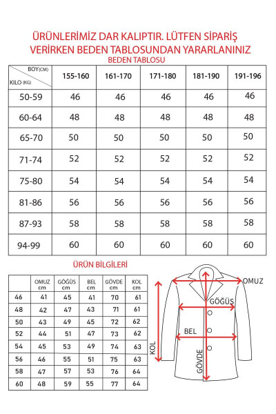 Slim Fit Bitta Tugmacha Ko'ylagi 7127-4-Bej - 4