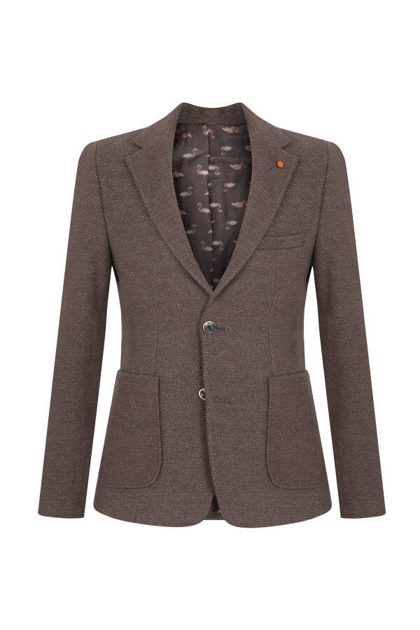 Slim Fit Blazer Yengil Ko'yla 7154 - 1