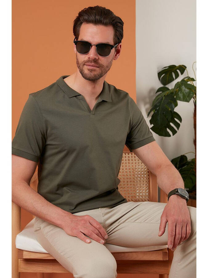 Slim Fit Cotton Polo Shirt 5902141 - 1