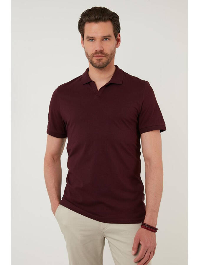 Slim Fit Cotton Polo Shirt 5902141 - 4