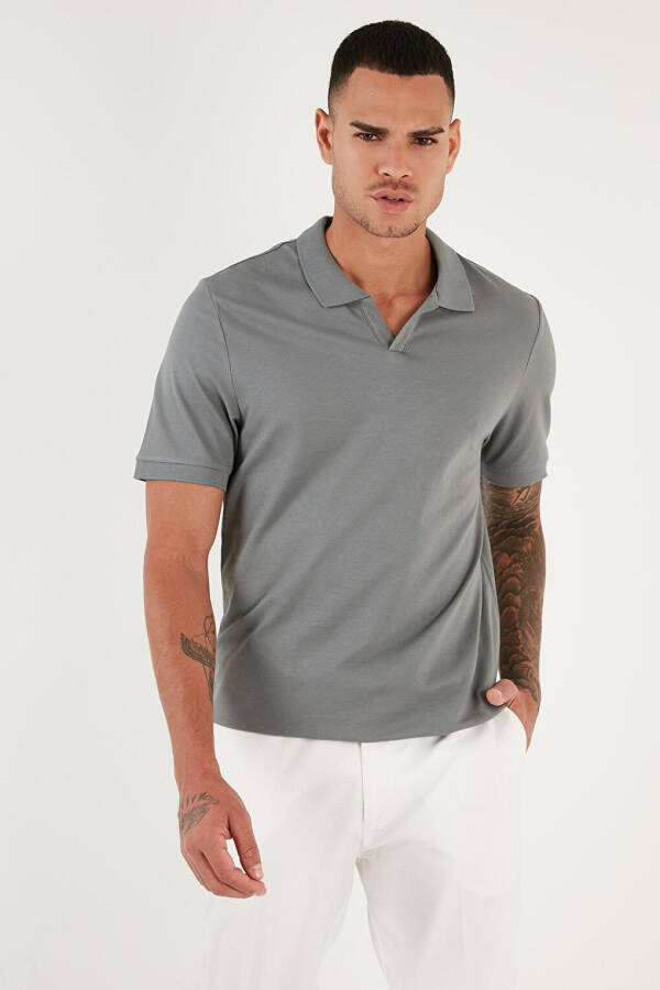 Slim Fit Cotton Polo T Shirt 5902141 - 1