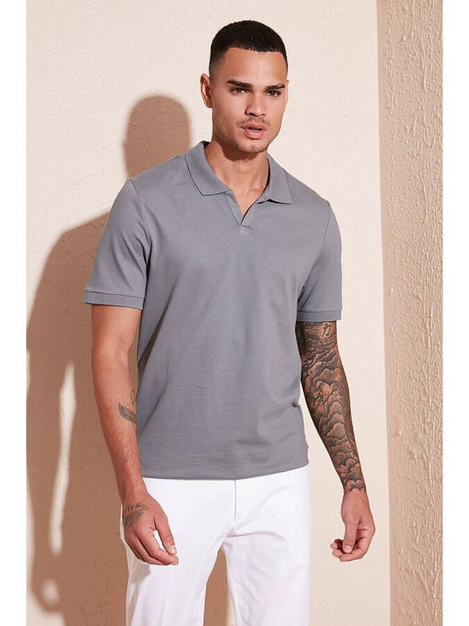 Slim Fit Cotton Polo T Shirt 5902141 - 7