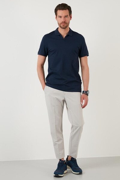 Slim Fit Cotton Polo T-Shirt 5902141 - 4