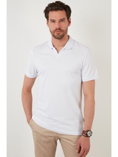 Slim Fit Cotton Polo T-Shirt 5902141 - 3